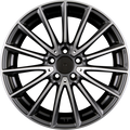 Mak Komet Gun Metal Mirror Face Alufelge 9x18 Zoll ET42 LK 5x112 ML66.6
