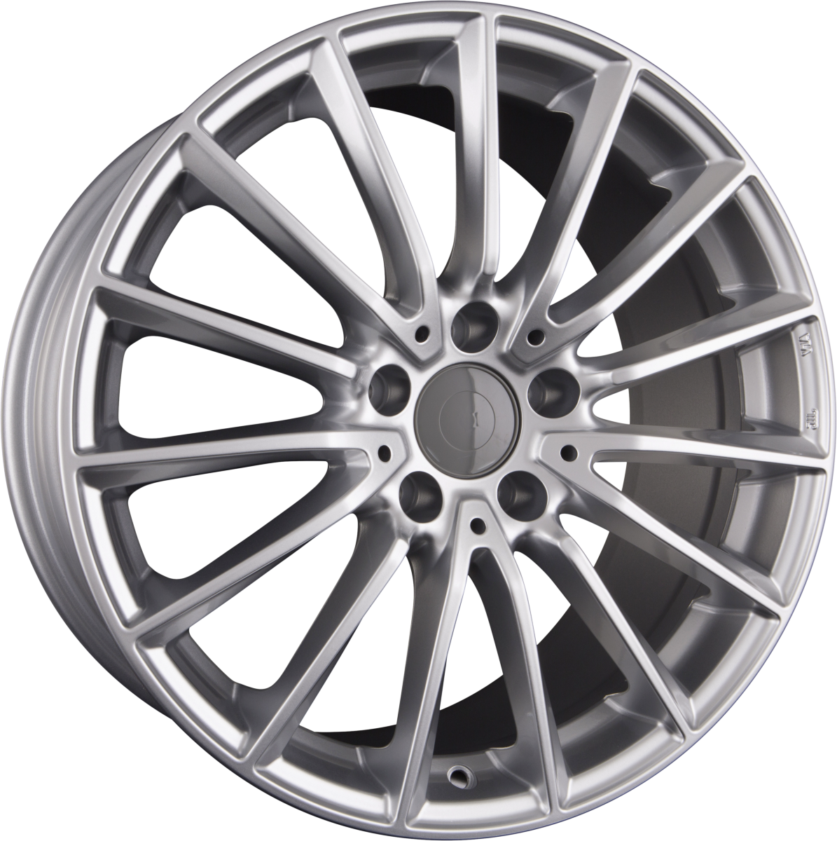 Mak Komet silver Alufelge 9x18 Zoll ET42 LK 5x112 ML66.6 – Bild 4