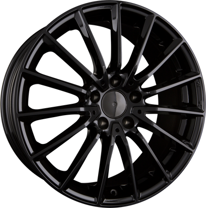 Mak Komet Gloss Black Alufelge 9x19 Zoll ET50 LK 5x112 ML66.6 – Bild 2