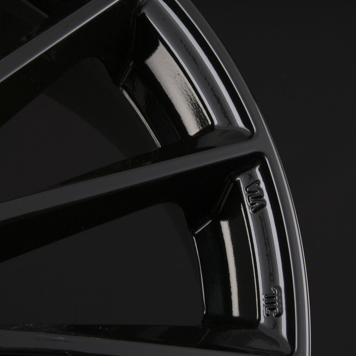 Mak Komet Gloss Black Alufelge 9x19 Zoll ET50 LK 5x112 ML66.6 – Bild 5