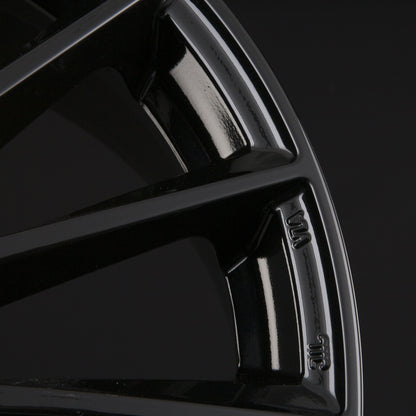 Mak Komet Gloss Black Alufelge 9x19 Zoll ET50 LK 5x112 ML66.6 – Bild 5