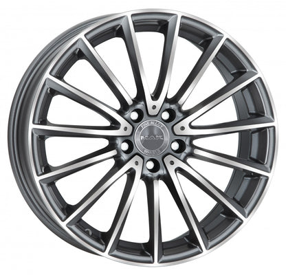 Mak Komet gun metallic mirror Alufelge 9x19 Zoll ET50 LK 5x112 ML66.6