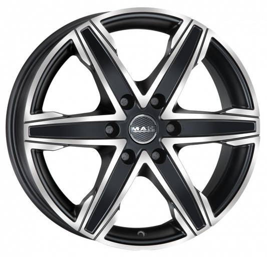 Mak King 6 ice black Alufelge 9x20 Zoll ET47 LK 6x114.3 ML66.1