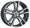 Mak X-Mode Gun Metal Mirror Face Alufelge 10.5x20 Zoll ET40 LK 5x112 ML66.6