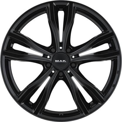Mak X-Mode gloss black Alufelge 9x20 Zoll ET35 LK 5x112 ML66.6 – Bild 2