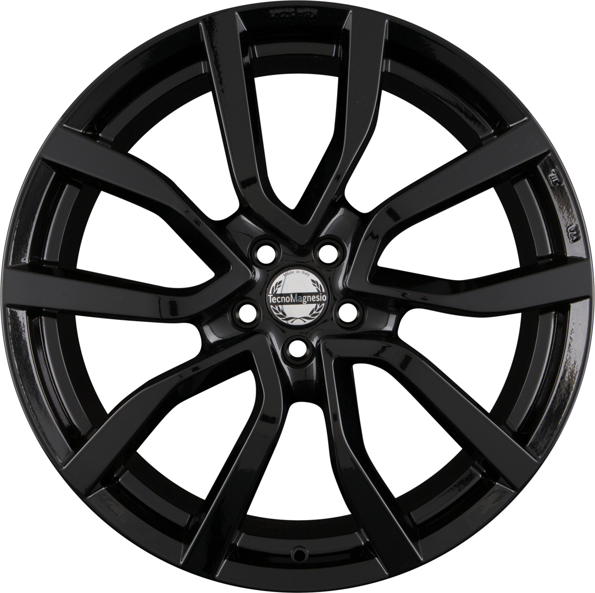 Tecnomagnesio Shake X Glossy Black Alufelge 8x20 Zoll ET45 LK 5x108 ML63.4