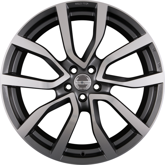 Tecnomagnesio Shake X Graphite Mirror Face Alufelge 8.5x21 Zoll ET42 LK 5x108 ML63.4