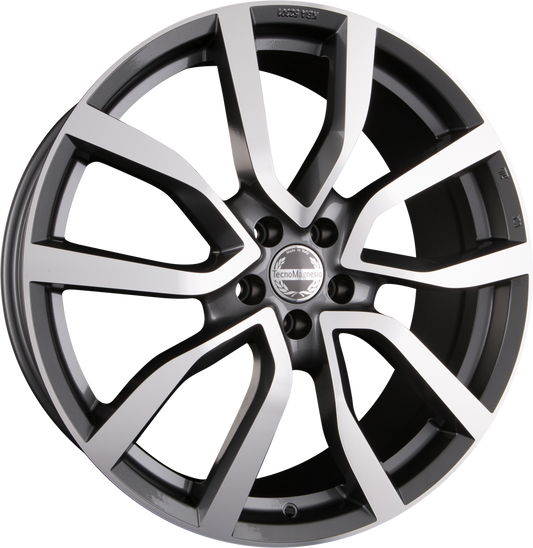 Tecnomagnesio Shake X Graphite Mirror Face Alufelge 8.5x21 Zoll ET42 LK 5x108 ML63.4 – Bild 2