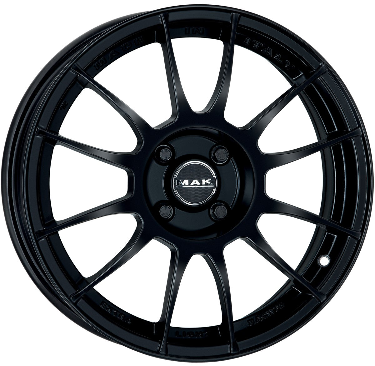 Mak XLR gloss black Alufelge 7x16 Zoll ET40 LK 4x100 ML72