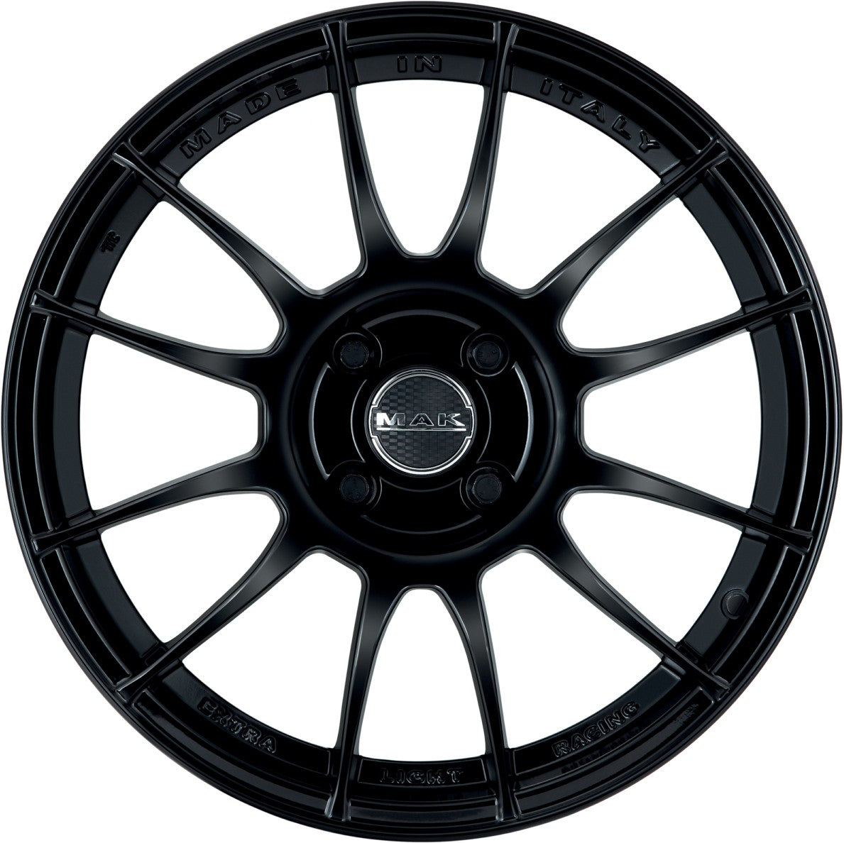 Mak XLR gloss black Alufelge 7x16 Zoll ET40 LK 4x100 ML72 – Bild 2