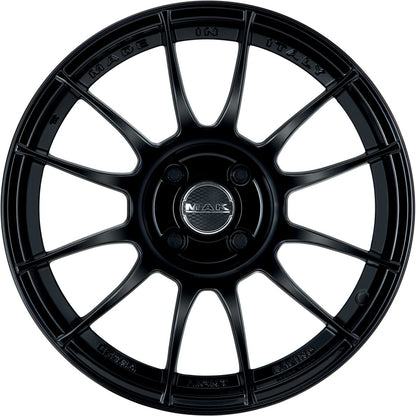 Mak XLR gloss black Alufelge 7x16 Zoll ET40 LK 4x100 ML72 – Bild 2
