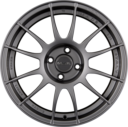 Mak XLR Matt Graphite Alufelge 7x16 Zoll ET23 LK 4x108 ML65.1