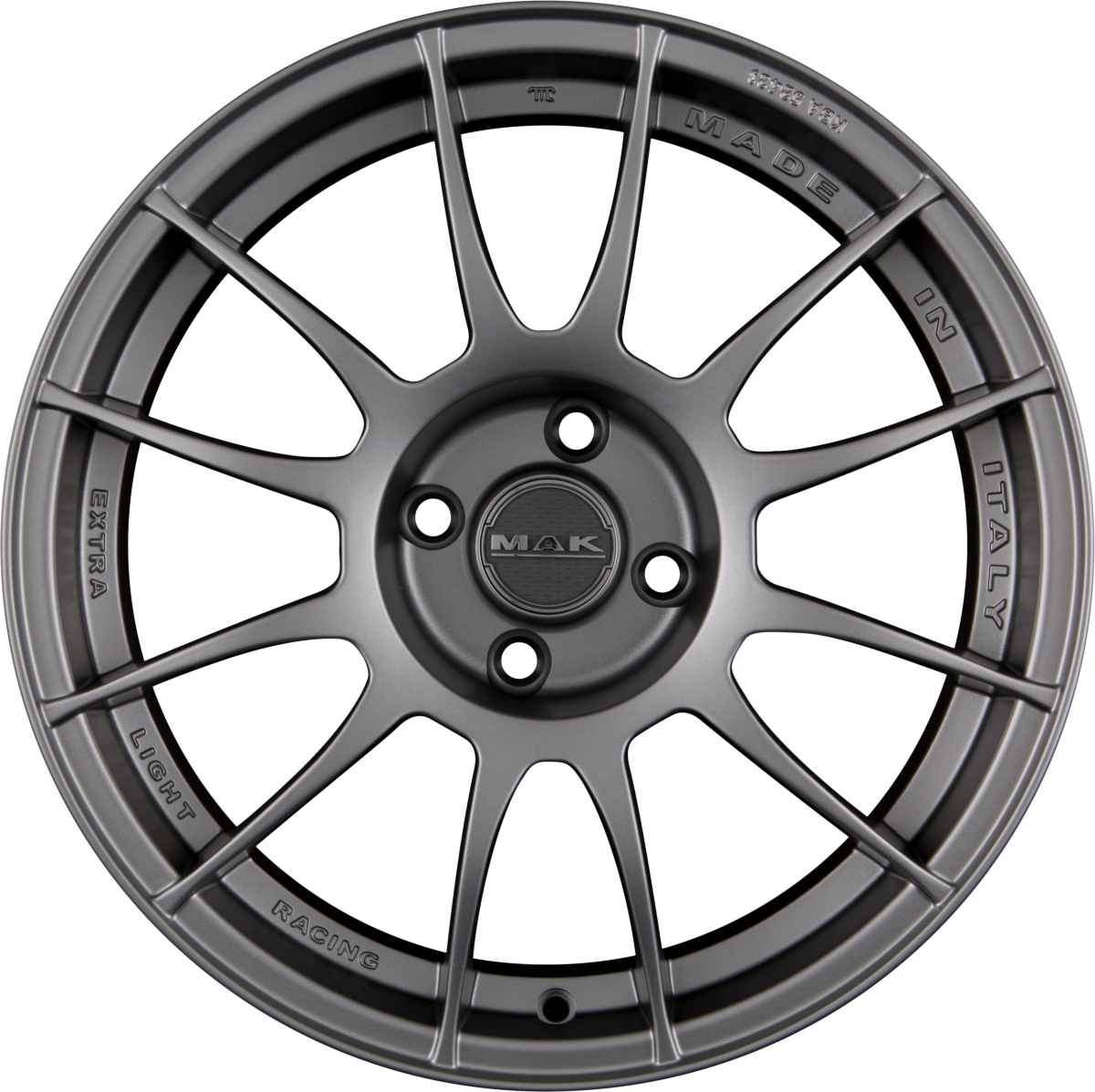 Mak XLR matt graphite Alufelge 7x16 Zoll ET40 LK 4x100 ML72