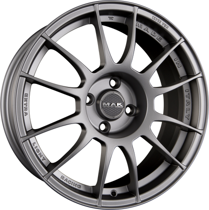 Mak XLR matt graphite Alufelge 7x16 Zoll ET40 LK 4x100 ML72 – Bild 2