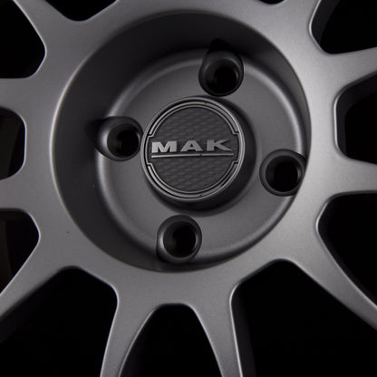 Mak XLR matt graphite Alufelge 7x16 Zoll ET40 LK 4x100 ML72 – Bild 4