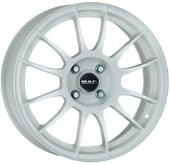 Mak XLR gloss white Alufelge 7.5x18 Zoll ET40 LK 4x100 ML72