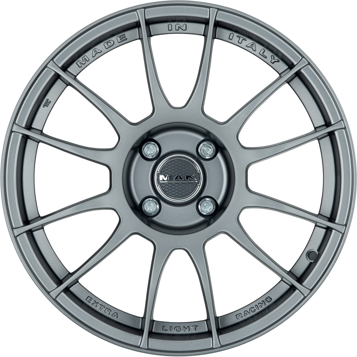 Mak XLR matt graphite Alufelge 7.5x18 Zoll ET36 LK 4x100 ML56.6 – Bild 2