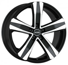 Mak Stone 5 black mirror Alufelge 6.5x16 Zoll ET55 LK 5x130 ML89.1