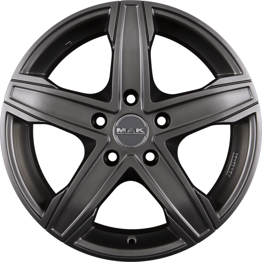 Mak King 5 Matt Titan Alufelge 8x18 Zoll ET50 LK 5x120 ML65.1
