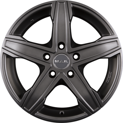 Mak King 5 Matt Titan Alufelge 8x18 Zoll ET50 LK 5x120 ML65.1