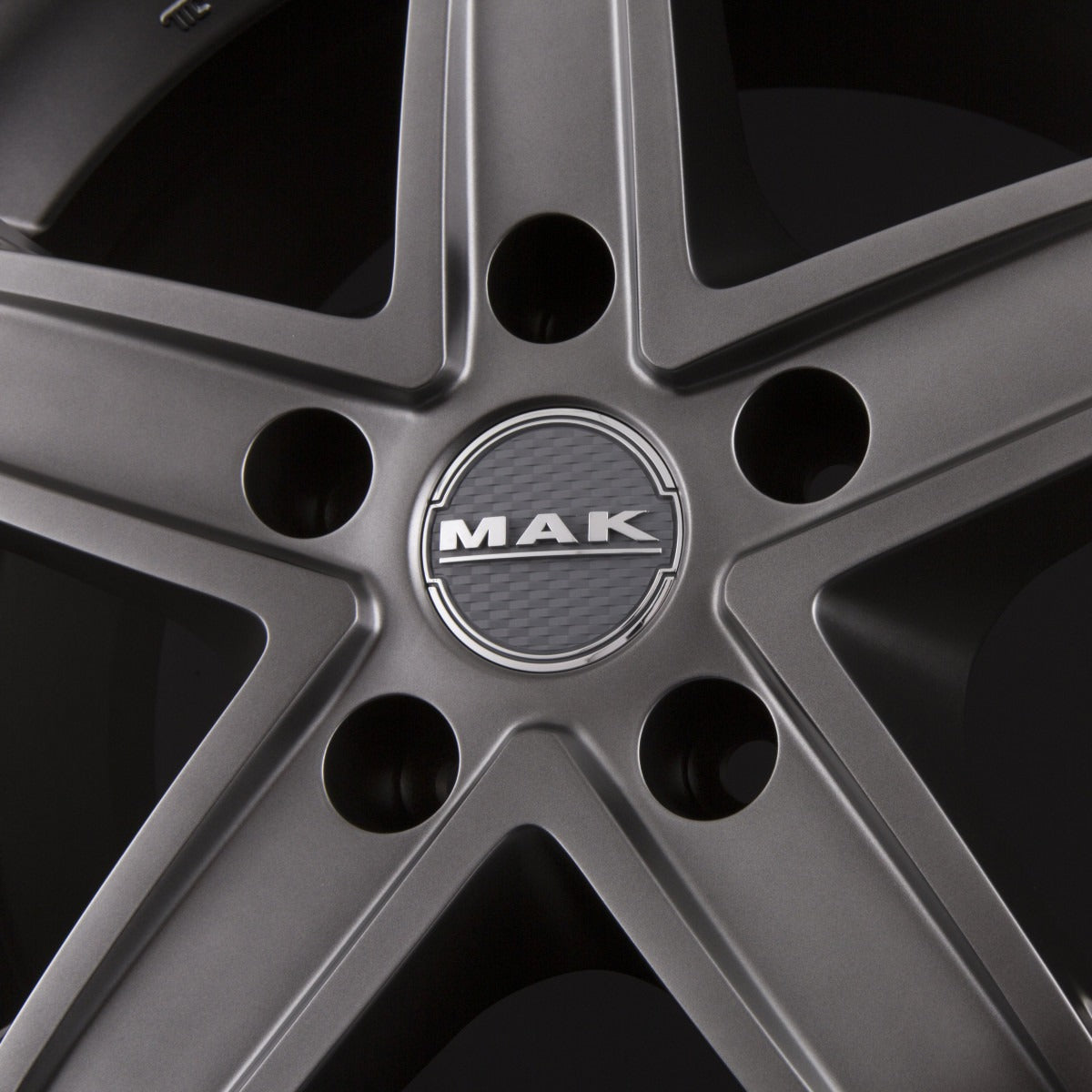 Mak King 5 Matt Titan Alufelge 8x18 Zoll ET50 LK 5x120 ML65.1 – Bild 4
