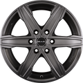 Mak King 6 Matt Titan Alufelge 8x18 Zoll ET50 LK 6x130 ML84.1