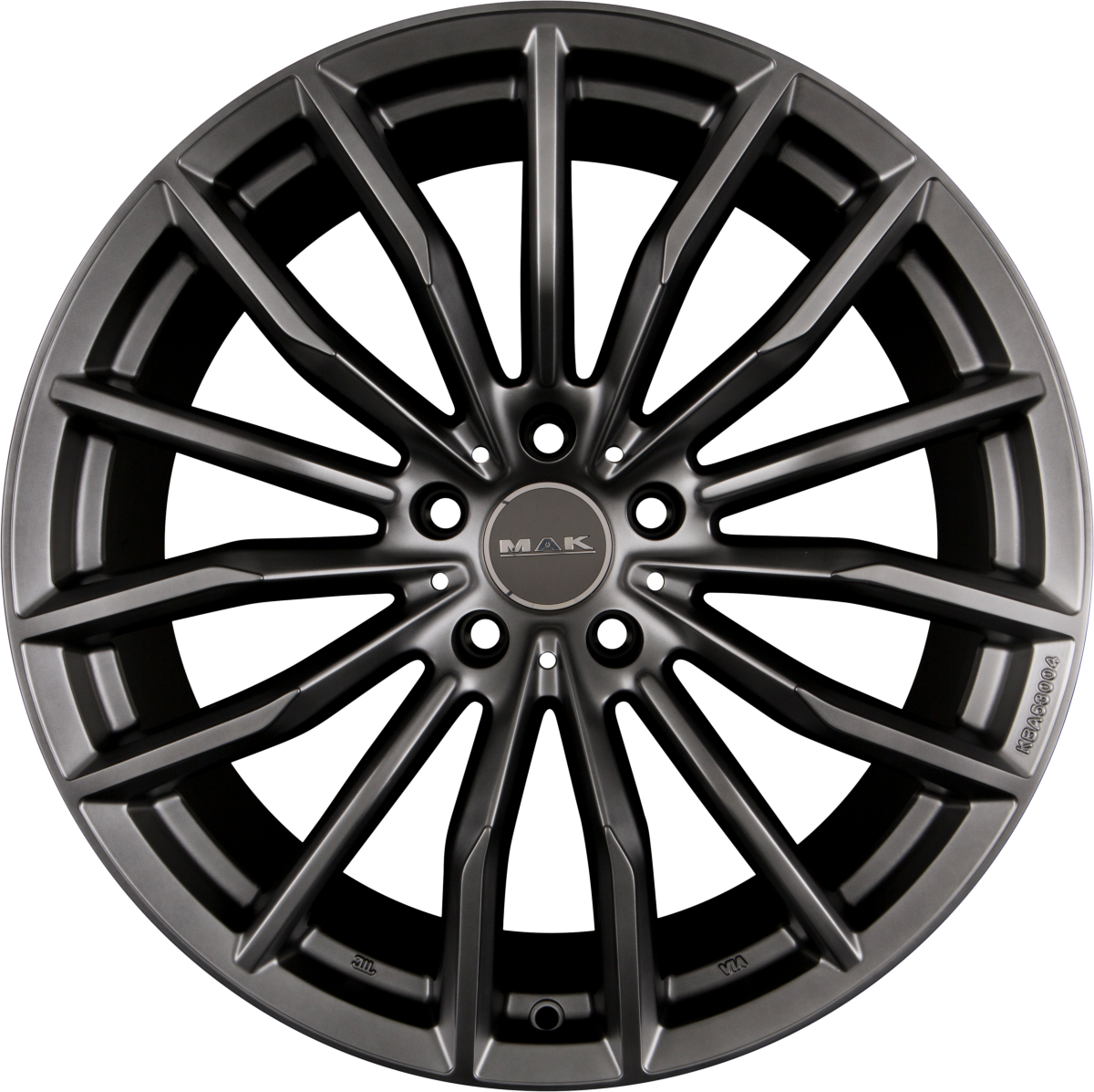 Mak Rapp Matt Titan Alufelge 10.5x20 Zoll ET40 LK 5x112 ML66.6
