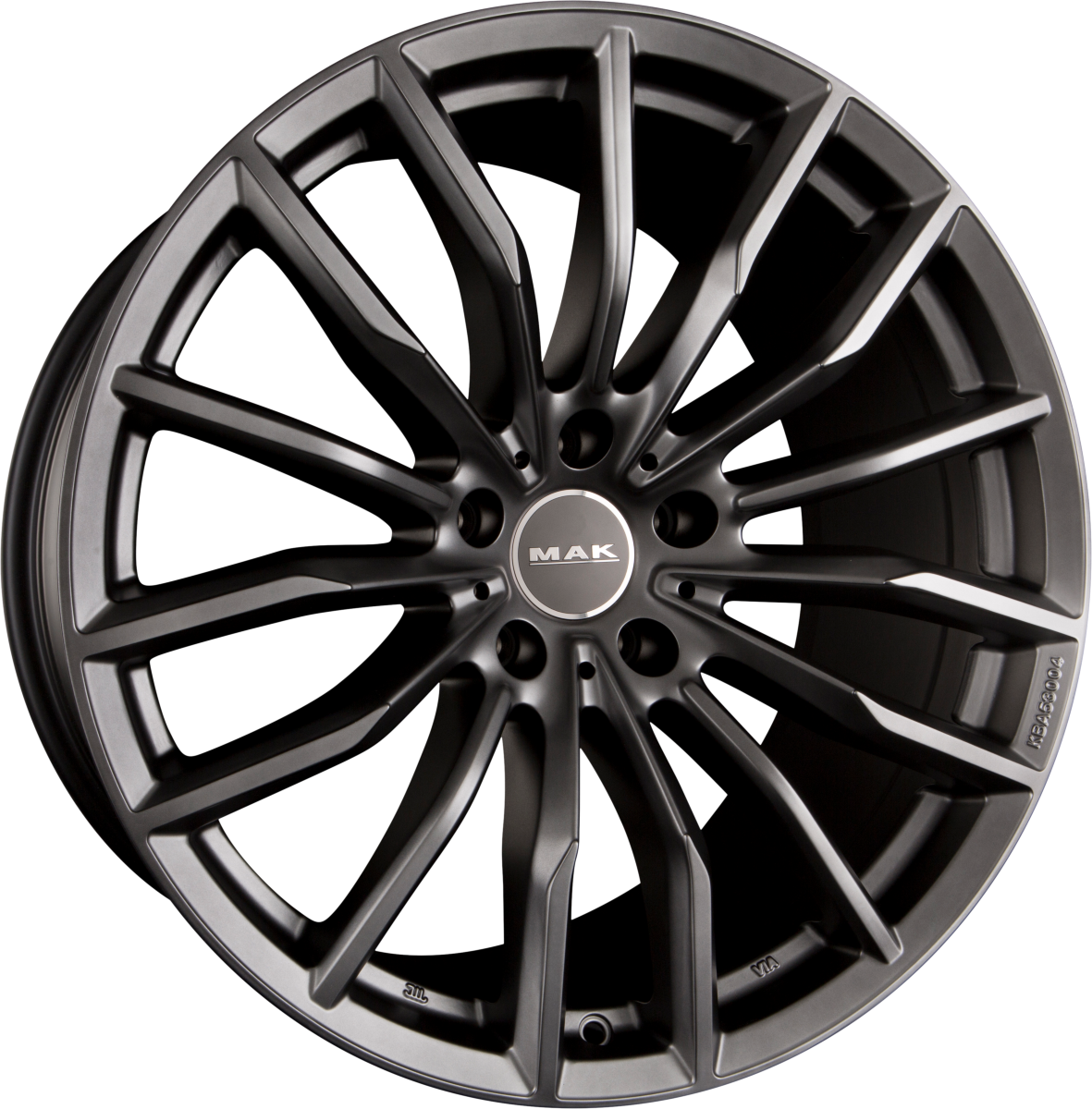 Mak Rapp Matt Titan Alufelge 10.5x20 Zoll ET40 LK 5x112 ML66.6 – Bild 2