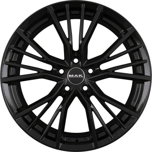 Mak Union Gloss Black Alufelge 8x18 Zoll ET26 LK 5x112 ML57.1