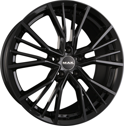 Mak Union Gloss Black Alufelge 8x18 Zoll ET26 LK 5x112 ML57.1 – Bild 2