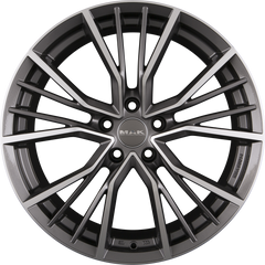 Mak Union Gun Metal Mirror Face Alufelge 8.5x19 Zoll ET42 LK 5x112 ML66.6