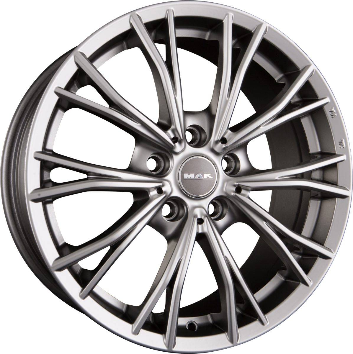 Mak Mark Matt Titan Alufelge 7.5x17 Zoll ET24 LK 5x112 ML66.6 – Bild 2