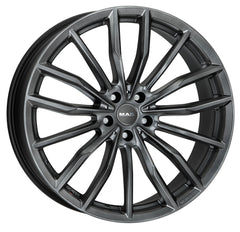 Mak Rapp matt titan Alufelge 9.5x21 Zoll ET37 LK 5x112 ML66.6