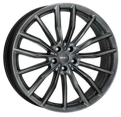Mak Rapp matt titan Alufelge 9.5x21 Zoll ET37 LK 5x112 ML66.6