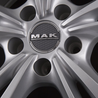 Mak Emblema Silver Alufelge 6.5x16 Zoll ET40 LK 5x100 ML57.1 – Bild 5