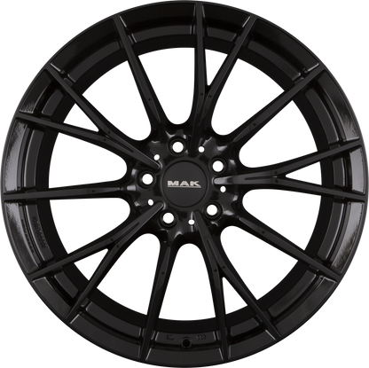 Mak Fabrik Gloss Black Alufelge 8.5x19 Zoll ET25 LK 5x112 ML66.6