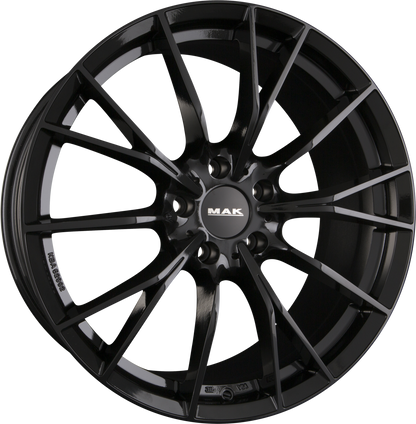 Mak Fabrik Gloss Black Alufelge 8.5x19 Zoll ET25 LK 5x112 ML66.6 – Bild 2