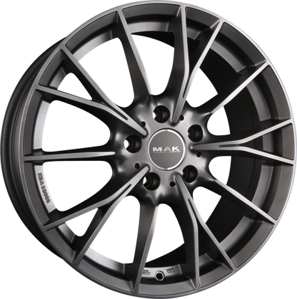 Mak Fabrik Matt Titan Alufelge 8x20 Zoll ET30 LK 5x120 ML72.6 – Bild 2