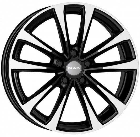 Mak Main black mirror Alufelge 6.5x16 Zoll ET42 LK 5x112 ML57.1
