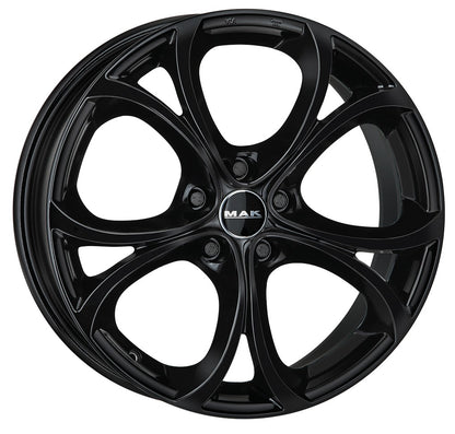Mak Lario gloss black Alufelge 9x20 Zoll ET29 LK 5x110 ML65.1
