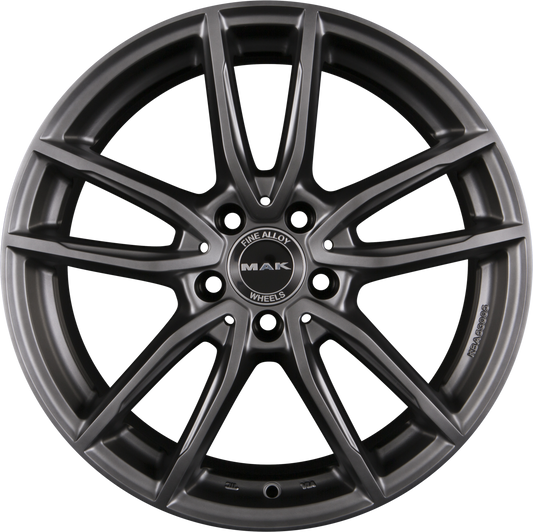 Mak Evo Matt Titan Alufelge 8x20 Zoll ET20 LK 5x112 ML66.6