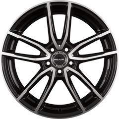 Mak Evo Black Mirror Face Alufelge 8.5x20 Zoll ET40 LK 5x112 ML66.6
