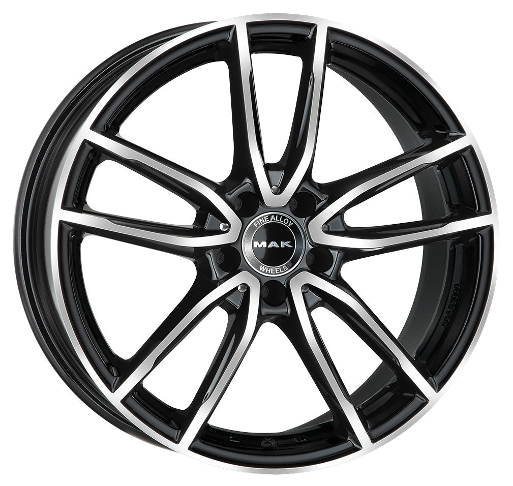 Mak Evo black mirror Alufelge 9x20 Zoll ET28 LK 5x112 ML66.6