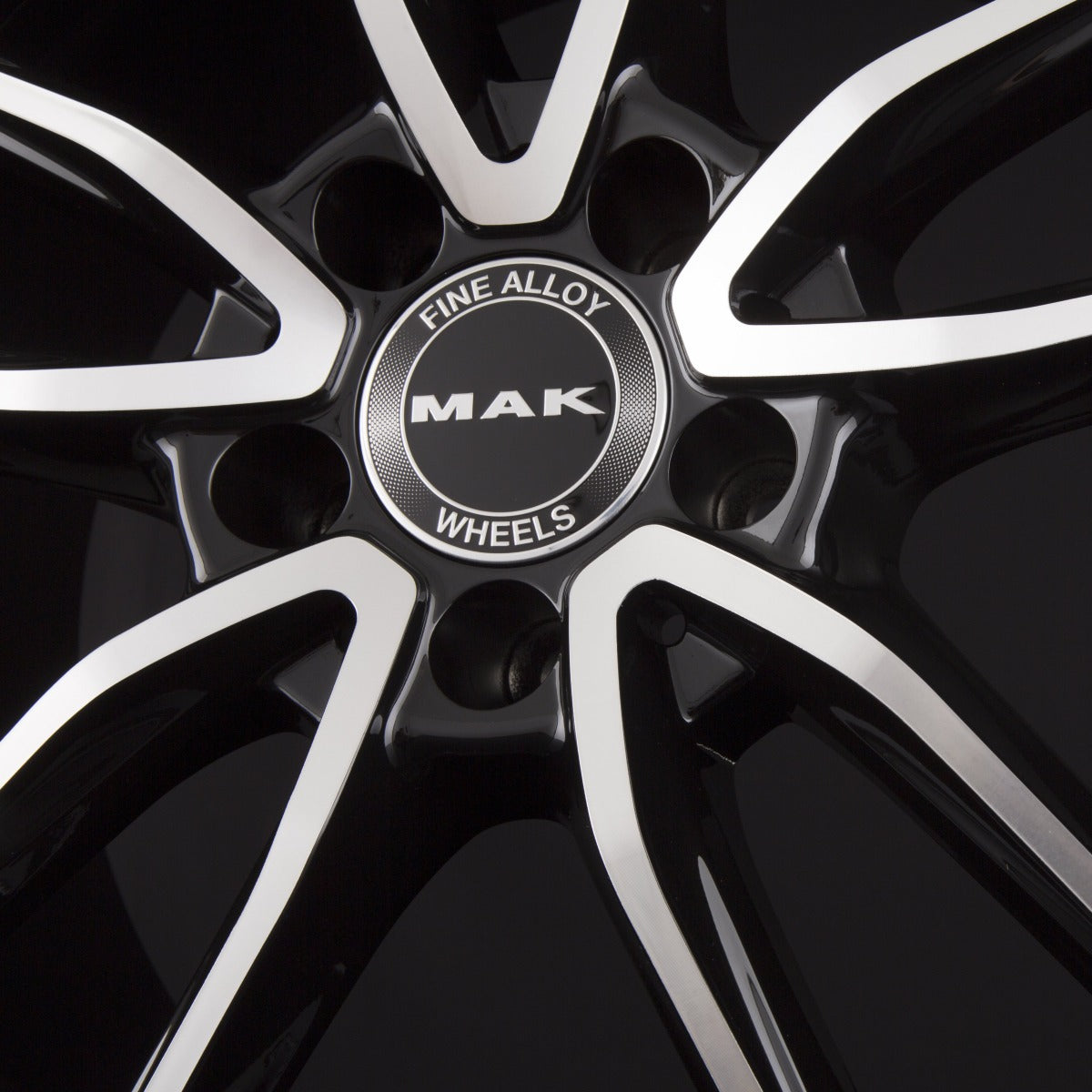 Mak Evo Black Mirror Face Alufelge 9x20 Zoll ET57 LK 5x112 ML66.6 – Bild 4