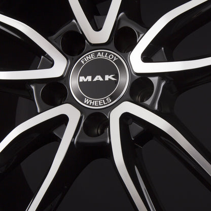 Mak Evo Black Mirror Face Alufelge 9x20 Zoll ET57 LK 5x112 ML66.6 – Bild 4