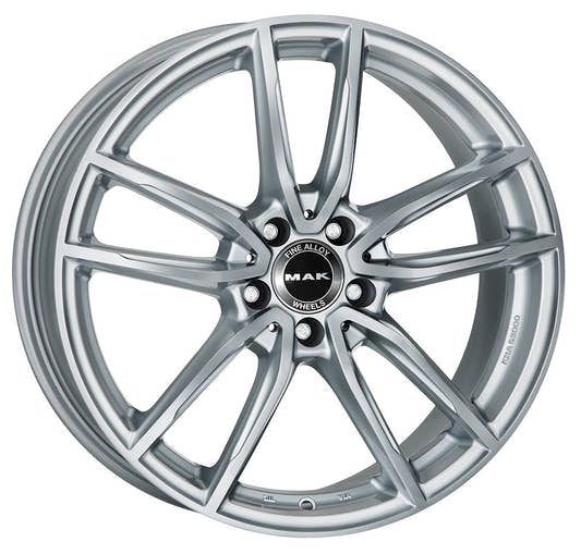 Mak Evo silver Alufelge 9x20 Zoll ET33 LK 5x112 ML66.6
