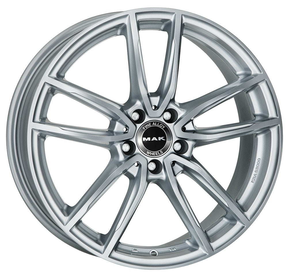 Mak Evo silver Alufelge 9x20 Zoll ET33 LK 5x112 ML66.6
