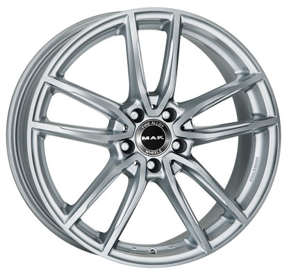 Mak Evo silver Alufelge 9x20 Zoll ET33 LK 5x112 ML66.6