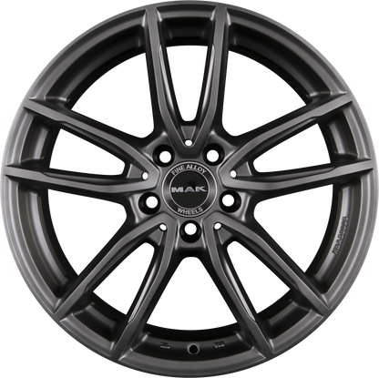 Mak Evo Matt Titan Alufelge 10x21 Zoll ET52 LK 5x112 ML66.6