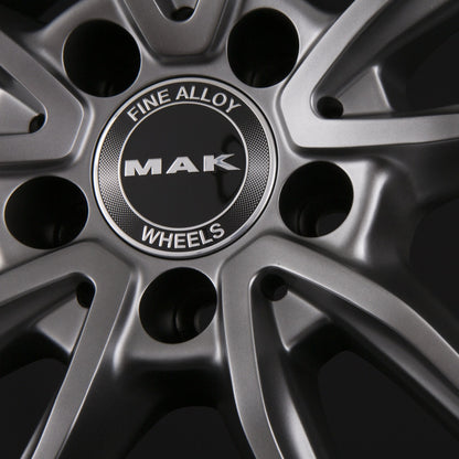 Mak Evo Matt Titan Alufelge 10x21 Zoll ET52 LK 5x112 ML66.6 – Bild 5